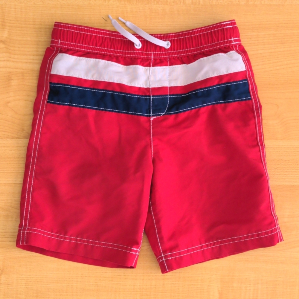 Size M (5-6) Lands' End swim trunks